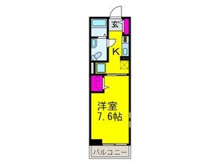 ヴォヌール鳳の物件間取画像